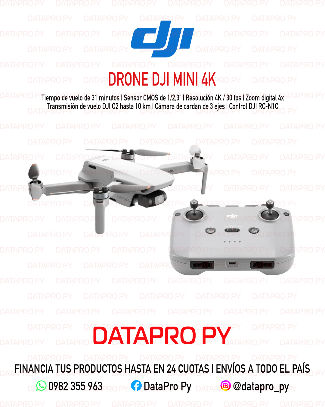 Drone DJI Mini 4K Drone DJI Mini 4K